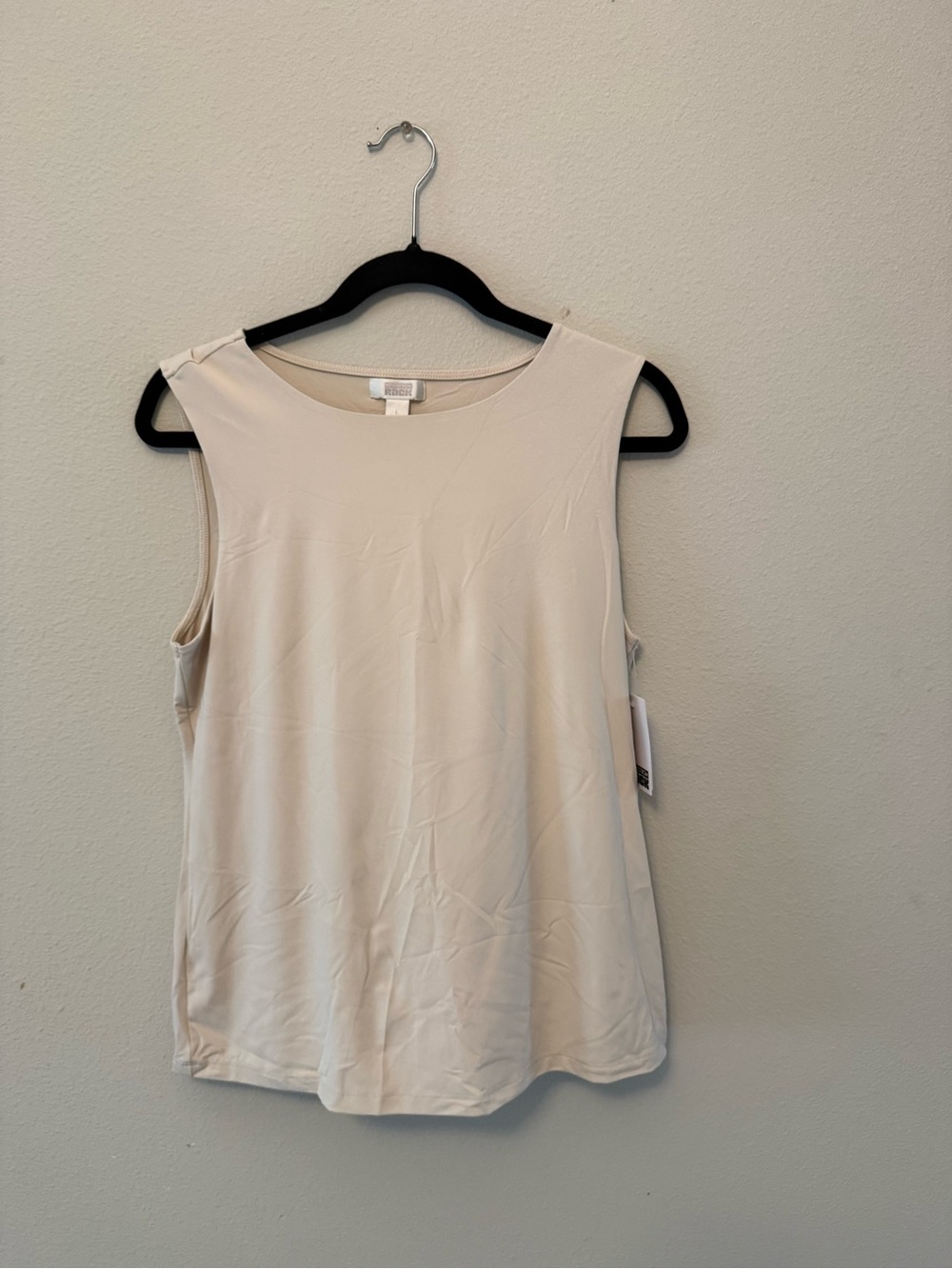 Women’s Sleeveless Crewneck Tank Top in Cream - Nordstrom Rack
